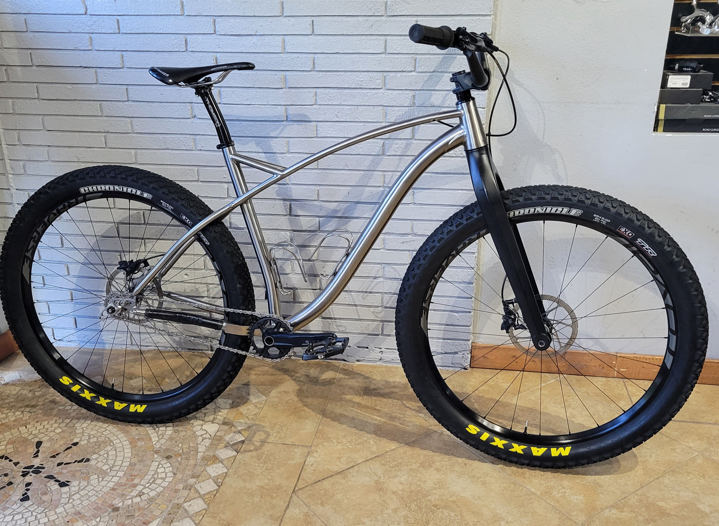 Waltly Titanium 29+ Split Top Tube MTB