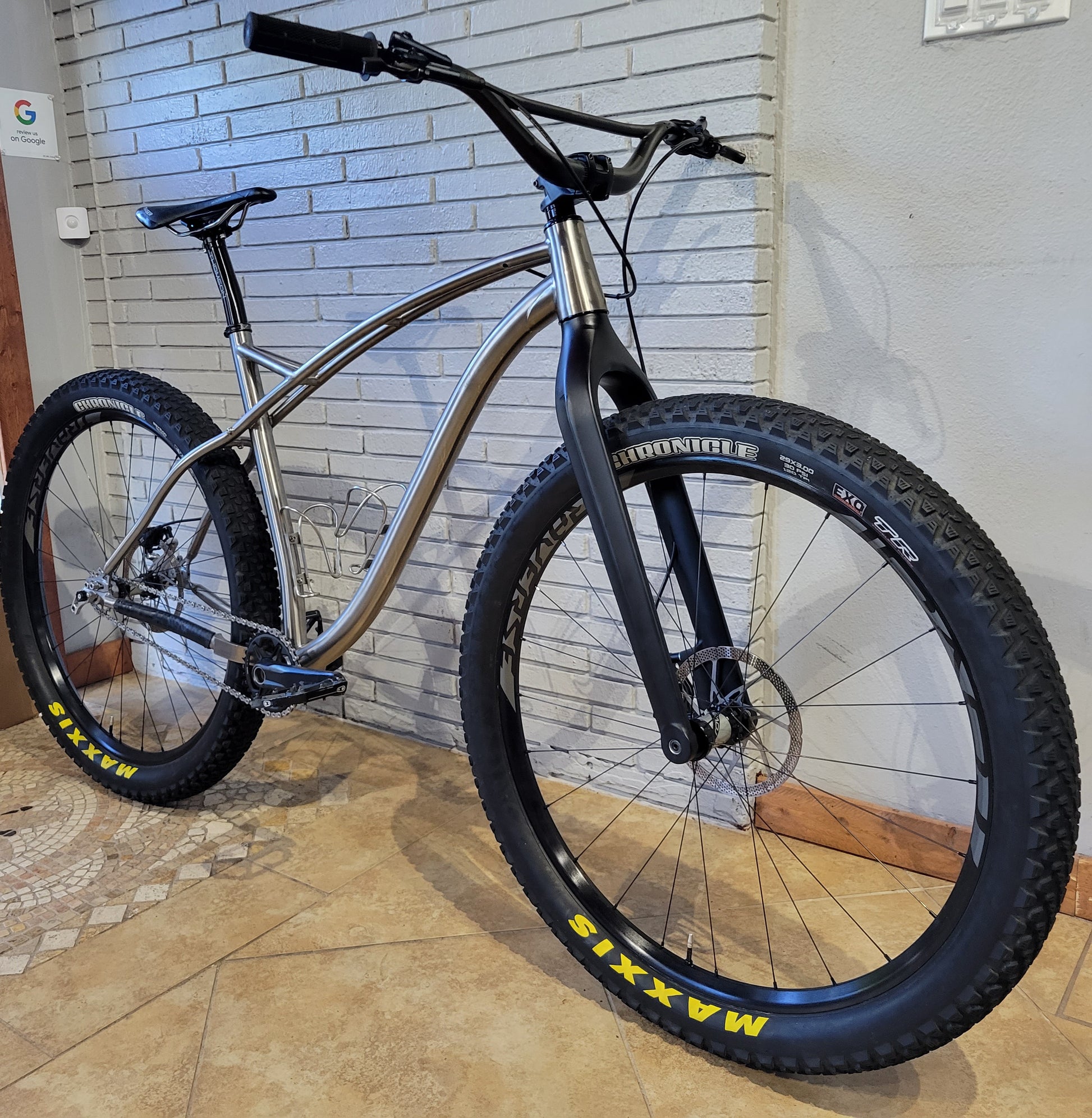 Waltly Titanium 29+ Split Top Tube MTB – South Tampa Bicycle