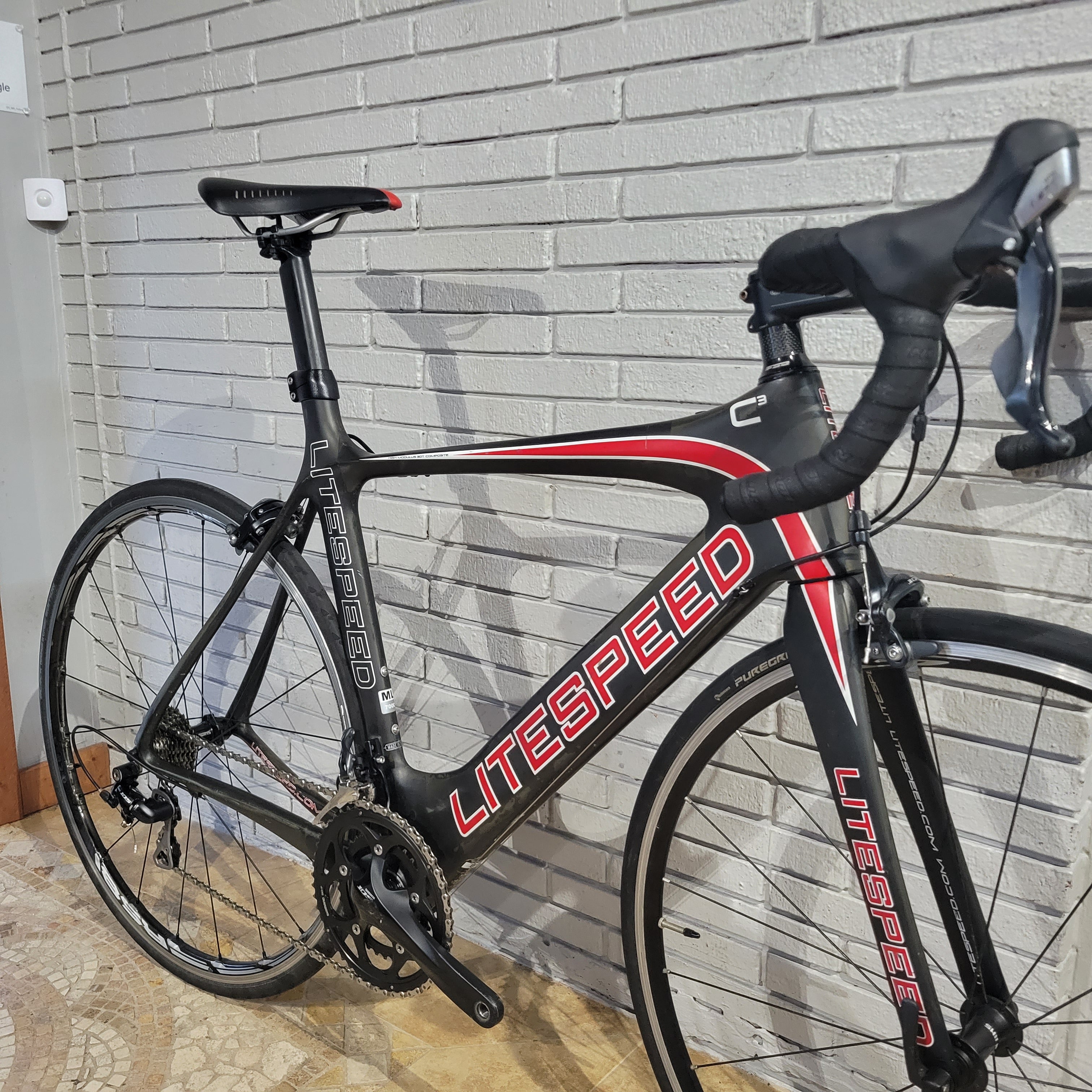 Litespeed c3 carbon road clearance bike